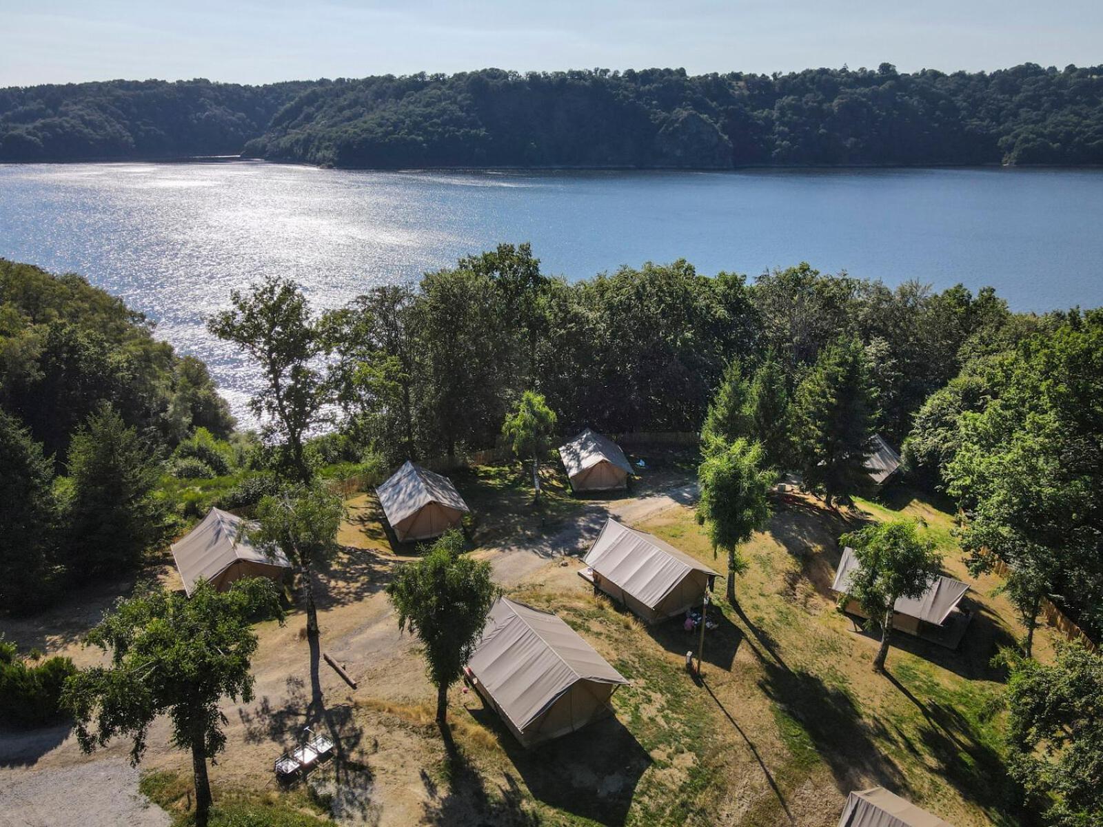 Huttopia Lac De La Siauve Lanobre Exterior foto